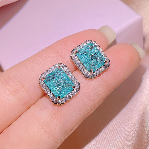 Rings and Ear Studs Necklace Set