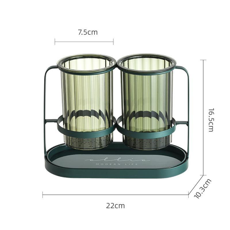 Vertical Stripe Utensil Holder for Kitchen Storage