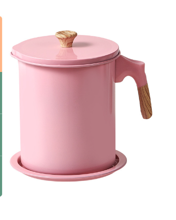 Japanese Oil Filter Pot for Kitchen Storage