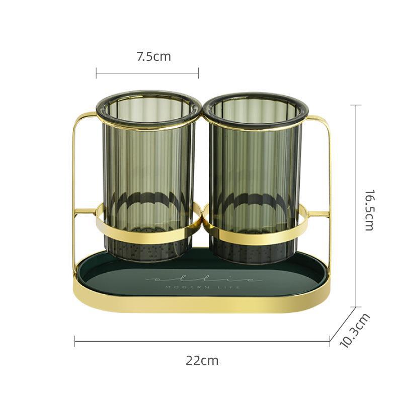 Vertical Stripe Utensil Holder for Kitchen Storage