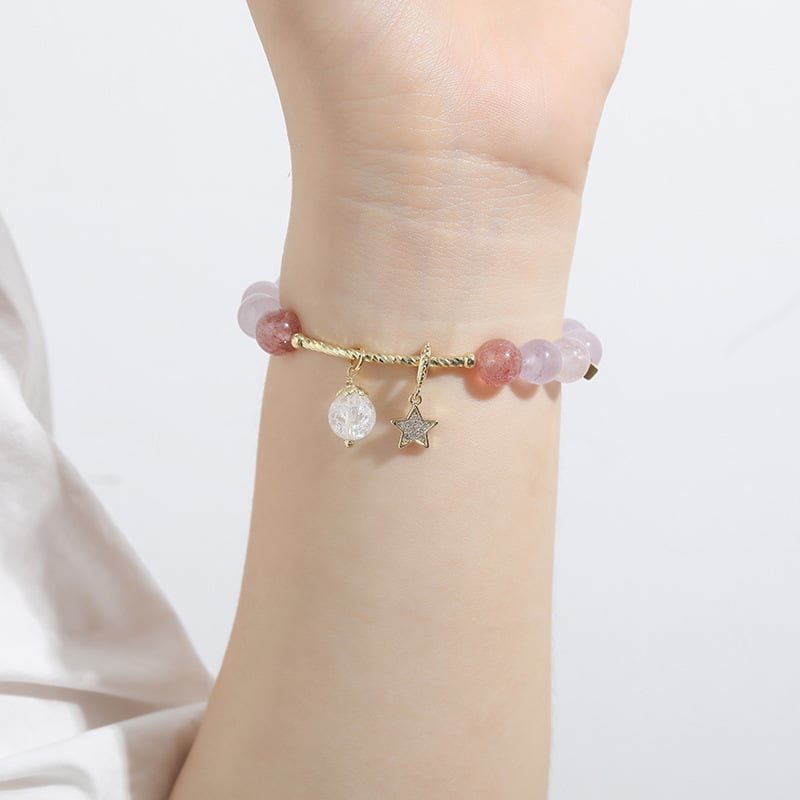 Lavender Amethyst Bracelets for Women