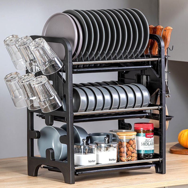 Multi-functional Kitchen Storage for Bowls and Utensils