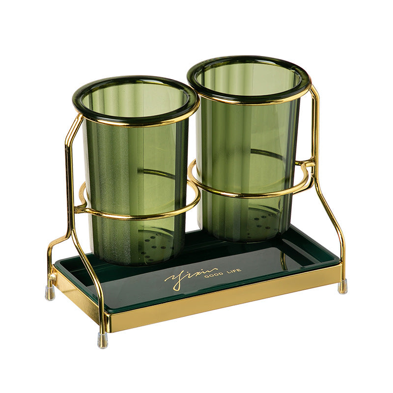Vertical Stripe Utensil Holder for Kitchen Storage