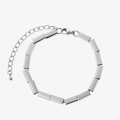 Square Pearl Bracelets for Men and Women - Double Stack