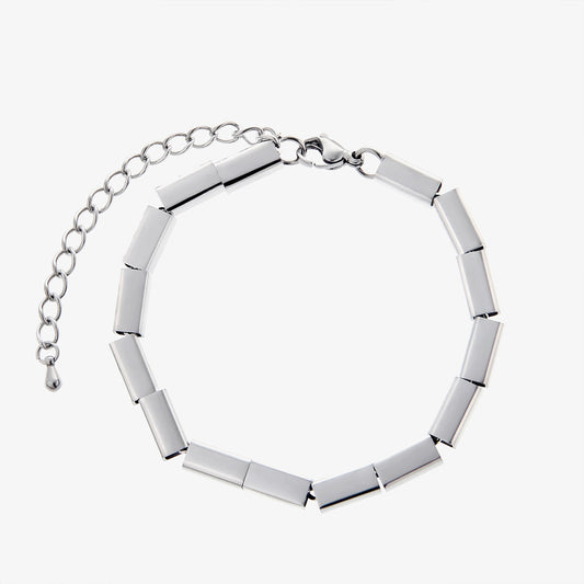 Square Pearl Bracelets for Men and Women - Double Stack