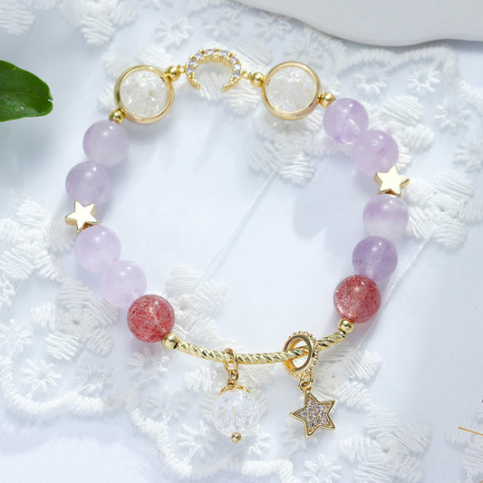 Lavender Amethyst Bracelets for Women