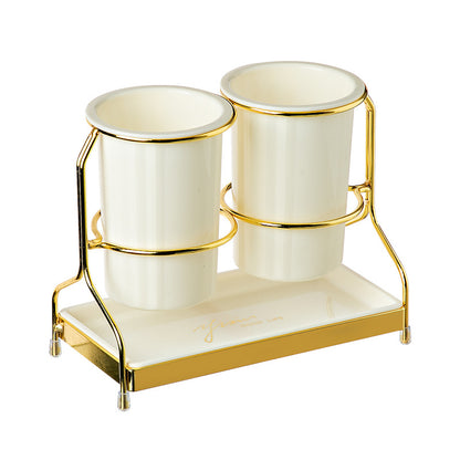 Vertical Stripe Utensil Holder for Kitchen Storage