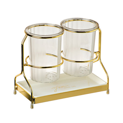 Vertical Stripe Utensil Holder for Kitchen Storage