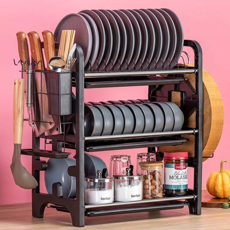 Multi-functional Kitchen Storage for Bowls and Utensils