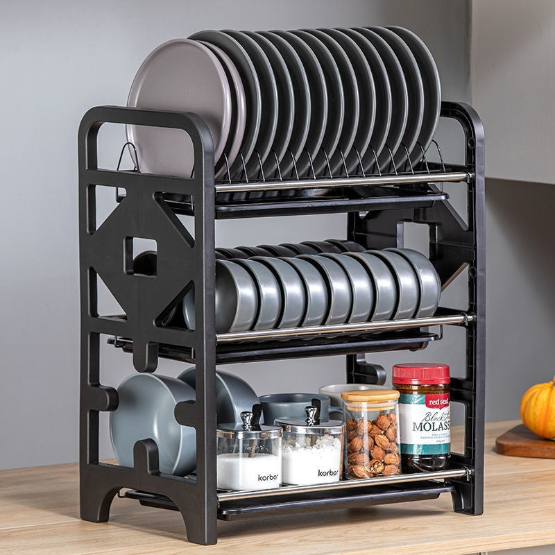 Multi-functional Kitchen Storage for Bowls and Utensils